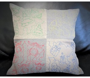 Stickserie - Christmas Backgrounds Quiltmotive